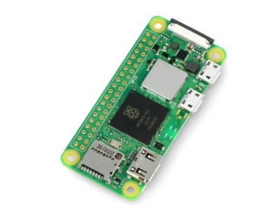 Raspberry Pi Zero2W — WiFi Bluetooth 512 MB RAM 1 GHz bez lodētā GPIO RASPBERRY-PI 5056561800004