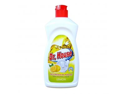 
				DR.HOUSE Lemon Trauku mazgāšanas līdzeklis, 500 ml  8594057121730