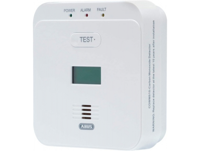 Ecost customer return ABUS COWM510 Carbon Monoxide Alarm  CO Detector with 85 dB Loud Alarm, Test Bu EC/691350057 676737433253;676737433253;676737433253