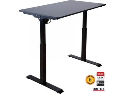 Augstumā regulējams galds SUN-FLEX® EASYDESK ELITE, melns outer_id sun 610803