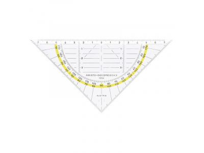 Rasēšanas trīsstūris 16cm 45`ARISTO GeoDreieck outer_id ari AR1552