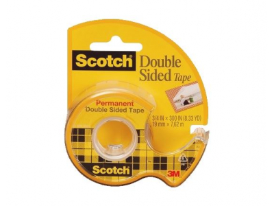 Līmlente 3M SCOTCH® 136D ar turētāju, 12mm x 6.3m outer_id 3m T136D