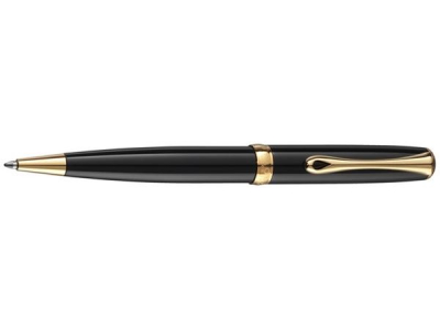 Lodīšu pildspalva DIPLOMAT EXCELLENCE B - Black Lacquer Gold outer_id dip D20000066