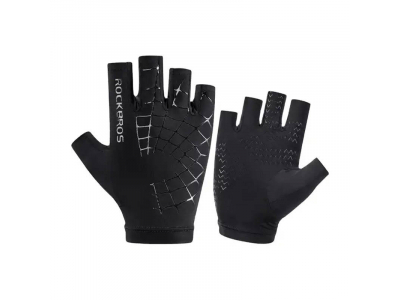 Bicycle Half finger glove Rockbros S202BKL (black) S202BKL 5905316145658