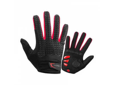 Bicycle full finger gloves Rockbros size: L S169-1BR (red-black) S169-1BR-L 5905316145726