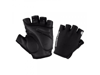 Bicycle half finger gloves Rockbros S106BK-M Size: M (black) S106BK-M 5905316146587