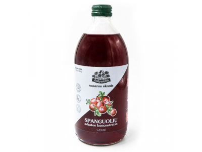 Žolynėlis Cranberry tea concentrate, 520ml 4770161101385 477164522319;477016110138