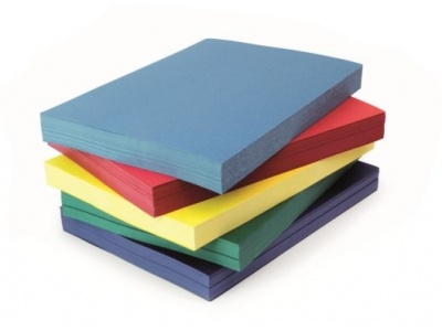 Binding covers Delta A4, 250g/m², cardboard, blue (100 pcs.) 407031 475065093233;590306998224