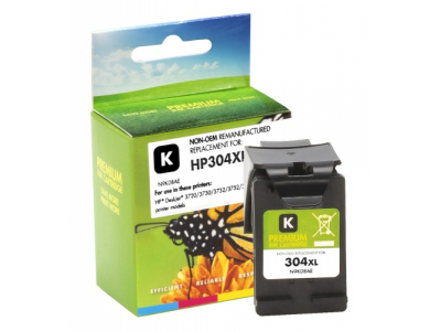 Compatible Static-Control HP Ink No.304 XL Black (N9K08AE) CH/002-01-S9K08AE 505622041333;505622041333;505622041333