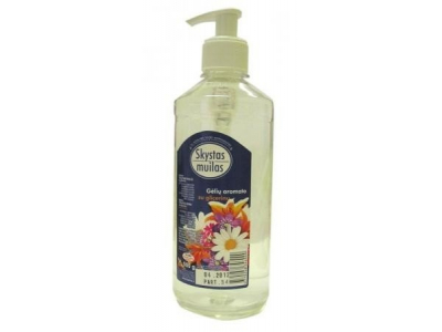 Soap, liquid, with glycerin, floral fragrance (no dyes), with dispenser, 500ml P03-08-3-00 477024834699;477024834699;477024834699