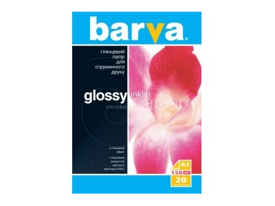 Fotopapīrs Barva Glossy, 150 g/m², A3, 20  sheets C150-011 482306810088;482306810088;482306810088