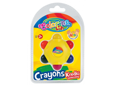 Colorino Kids Star crayons 6 colours 33015PTR 590769083301;590769083301;590769083301