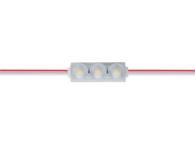 LED modulis 12V 0.48W, 60lm, auksti balts 6500K, 170°, IP67, MINI 30x10mm, LEMLUX LEMLUX 