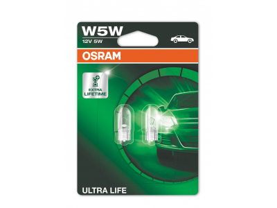 OSRAM W5W ULTRA LIFE 4008321415189 Gabarītu halogēnās lampas 4008321415189 4008321415189