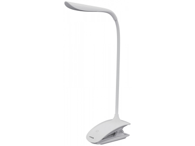 LED galda lampa ar klipsi / 1.5W / 120Lm / 6400K / balta ABLDL-CLIP-1.5W 5999097933108