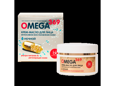 
				BELKOSMEX OMEGA 369 Krēms-sviests sejai Intensīvā ādas atjaunošana, 48 g  4810090009991