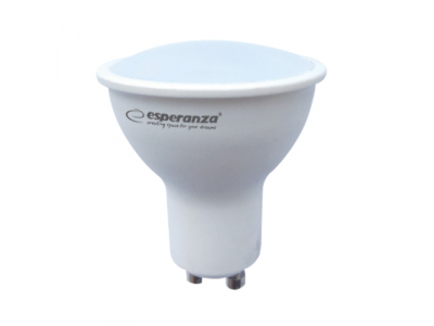 Esperanza ELL142 LED spuldze GU10 6W 3000K 580lm ELL142  5901299927151