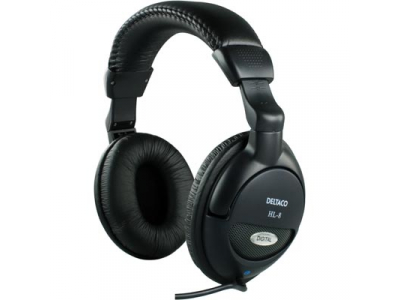 Headphones DELTACO black / HL-8 HL-8 553006000120