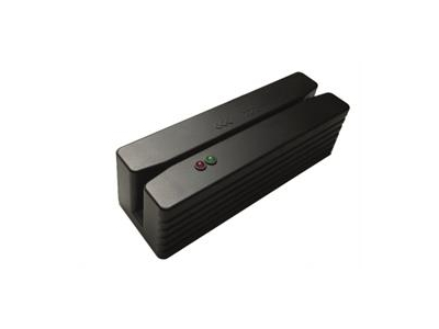 Compact magnetic card reader with USB interface, lane 1 + 2 + 3, black  Deltaco CMSR-33-USB / POS-420 CMSR-33-USB 733304800256