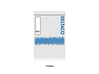 DELTACO grounded cable IEC 60320 C14 to IEC 60320 C13, max. 250V / 10A, 3m , white DEL-113AV DEL-113AV 201810050007