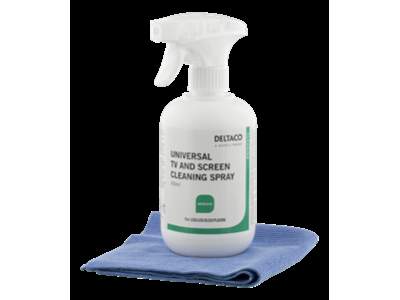 Screen Cleaner for all types of monitors, 500ml, incl. microfiber cloth DELTACO / CK1025 CK1025 201812200001