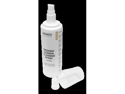 Organic cleaning liquid for screens DELTACO OFFICE 250ml, non-alcoholic and biodegradable, peppermint scent / CK1031 CK1031 202101131001