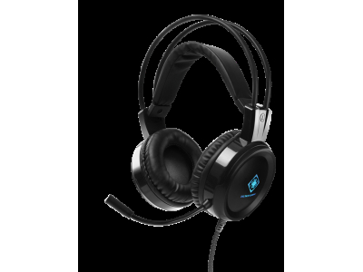 Headset DELTACO GAMING LED, works with Xbox and Playstation, black/ GAM-105 GAM-105 202101280001