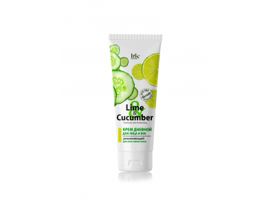 
				IRIS COSMETIC Lime&amp;Cucumber Dienas krēms sejai un ādai ap acīm, 75 ml  4810340007302