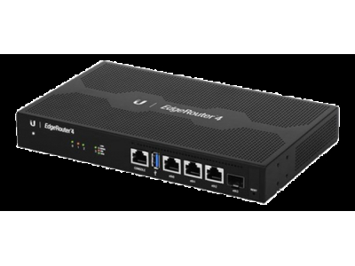 EdgeRouter UBIQUITI 3GEports, 1SFP, 1GB RAM, 3.2mill pps / UBI-ER-4 ER-4 202008111015